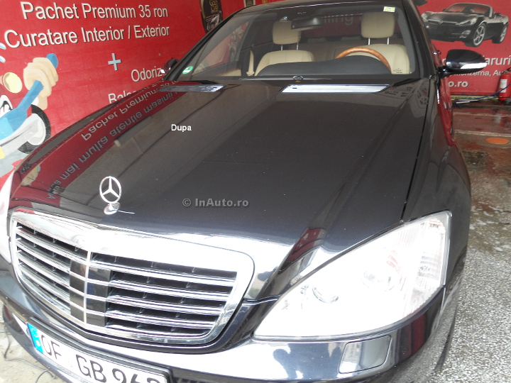 Detailing exterior Mercedes (dupa)